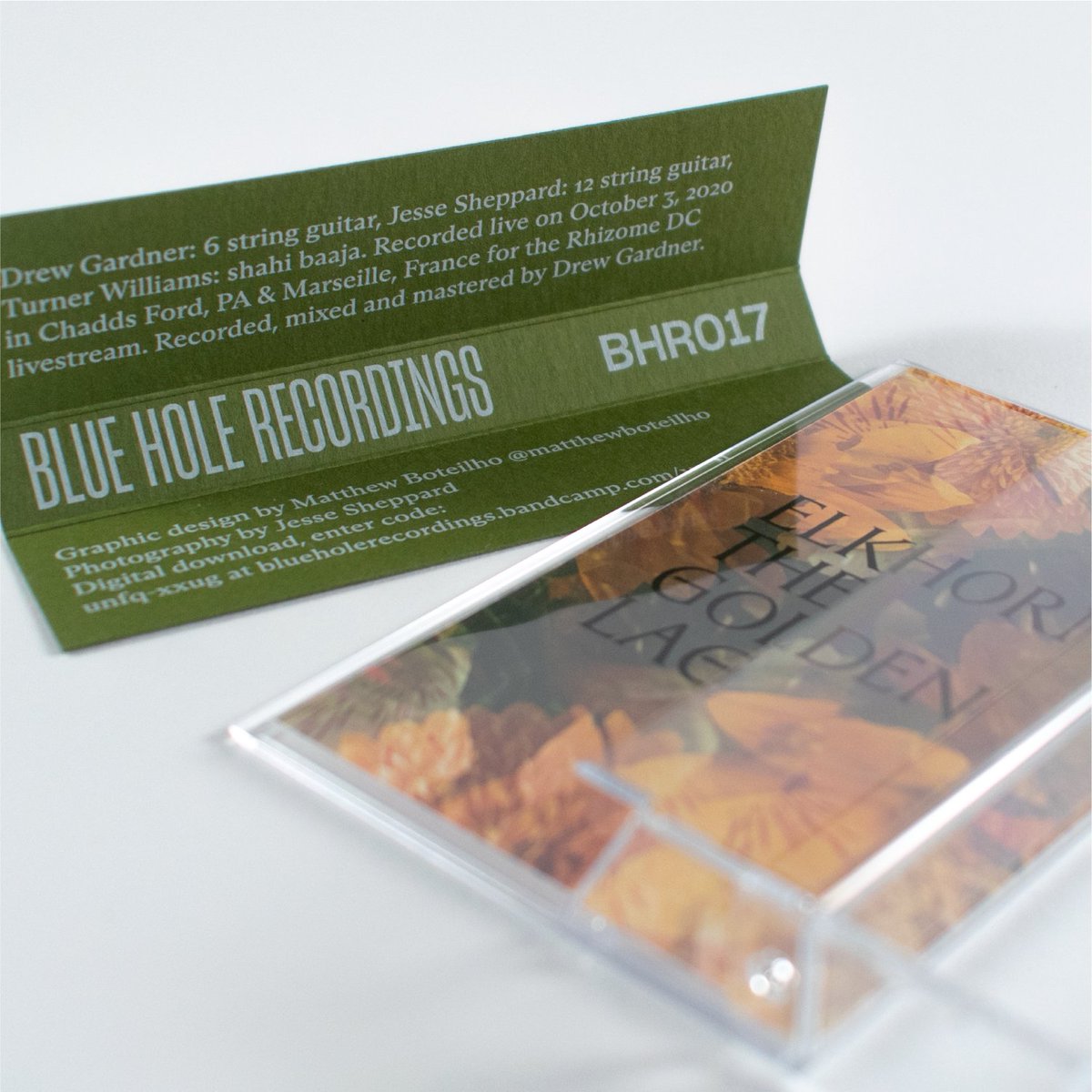 blueholerecs's tweet photo. Elkhorn's The Golden Lag out tomorrow Friday, November 5th. From France and PA, then down here to TX—we're all excited to get this one out there. Pre-orders for the tape have begun shipping, digital download available tomorrow. Futhur details below, thanks to all for yr support! https://t.co/klJO6WxRfW