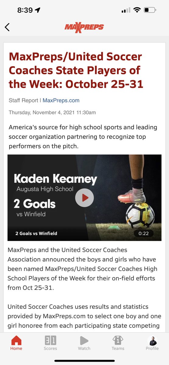 DustyBuell's tweet photo. I know we have a lot going on this week. But please take a moment and help me congratulate @KadenKearney on being selected as @MaxPreps Kansas Player of the Week for a second week. Well deserved. Check out his goals to help win the regional championship.

https://t.co/XVdVEVO1ww https://t.co/aHWRDcMG7J
