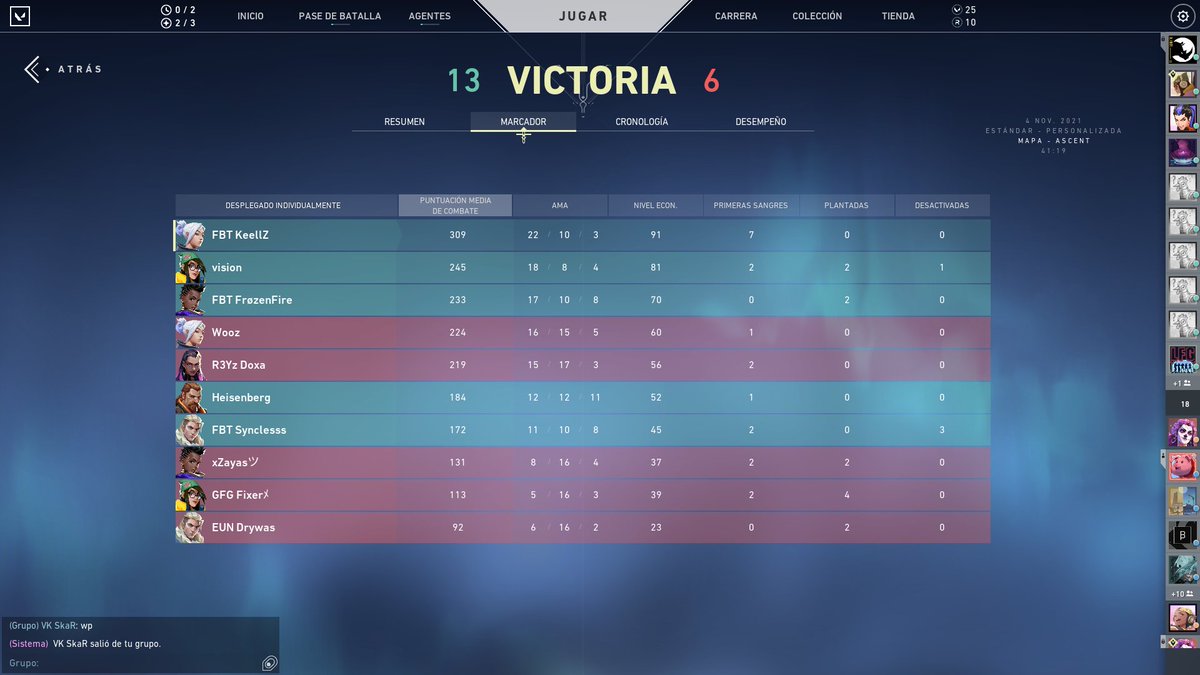 FrousenFiire's tweet photo. Avanzamos en el torneo de #WinterMasteresCup
GG WP @KnivVass fue una buena partida
#HastalaCima #FBT #GoFBT https://t.co/yIHmOlVrRL