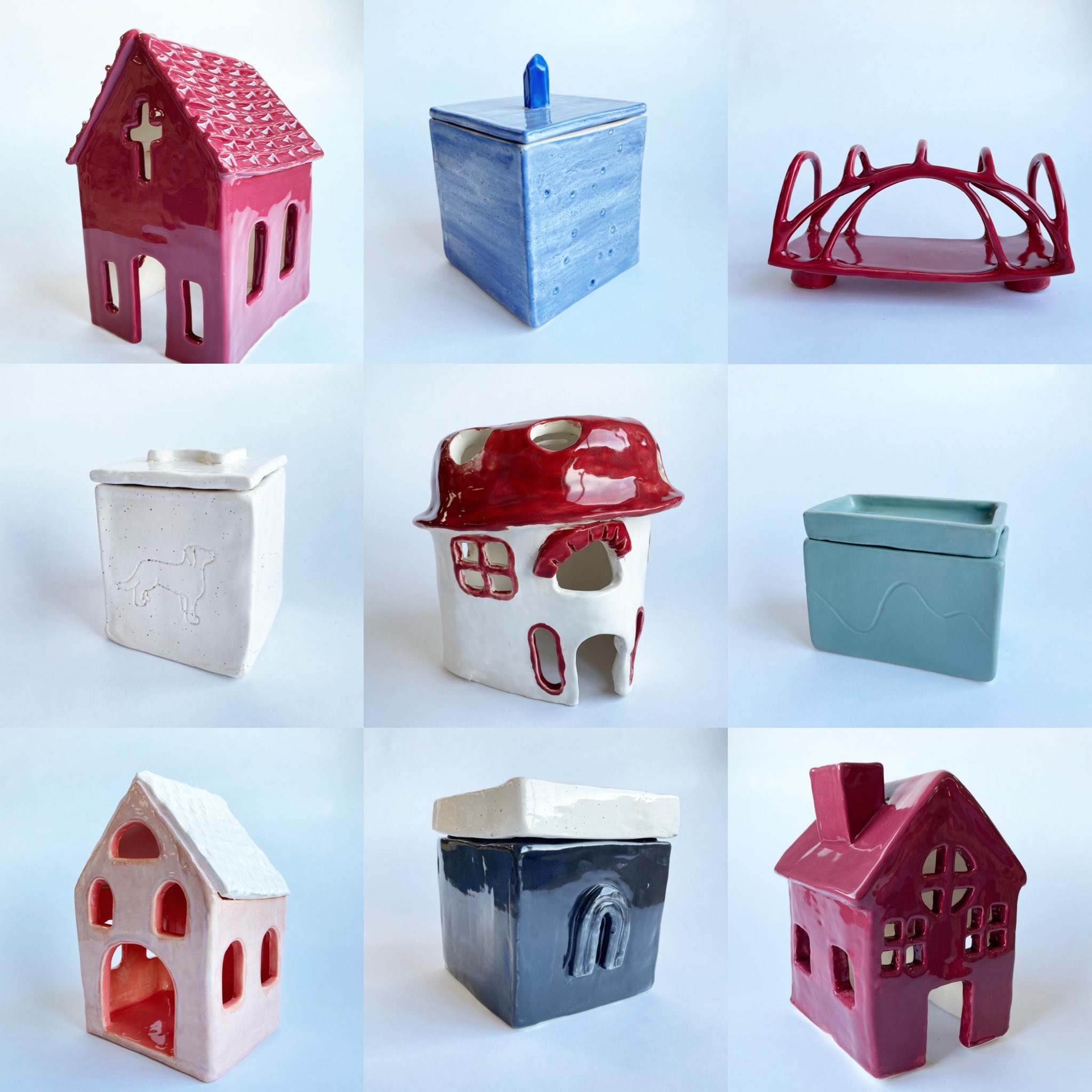 Ceramic Slab Containers