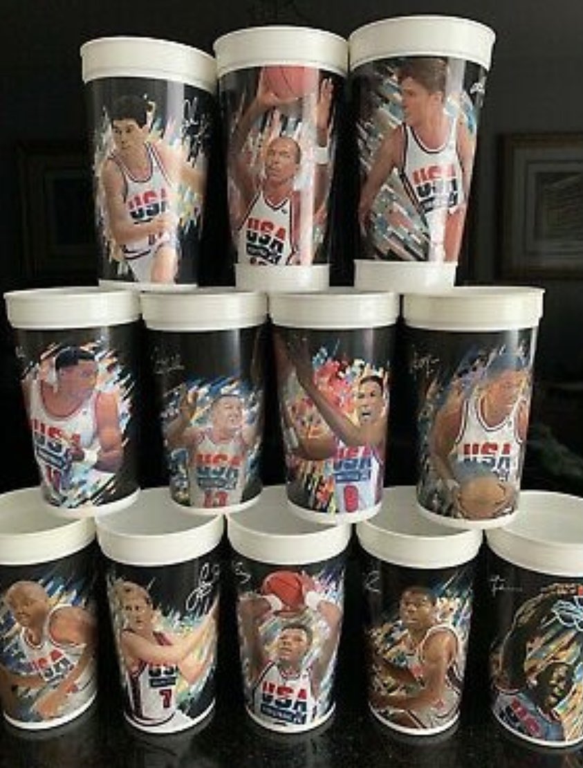 80sSportsNStuff's tweet photo. Dream Team cups are in the conversation for best cups ever invented… https://t.co/sPe6ysmYMA