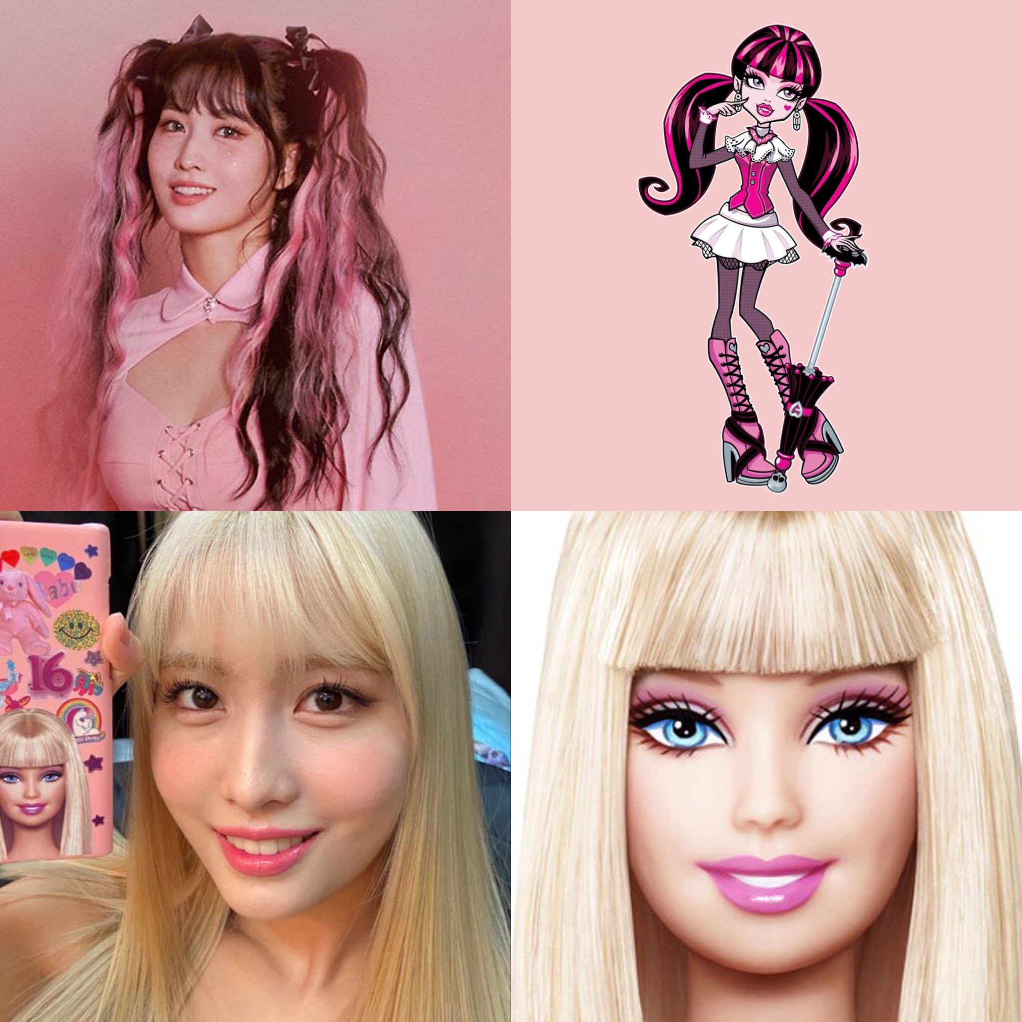 Barbie and monster high sale
