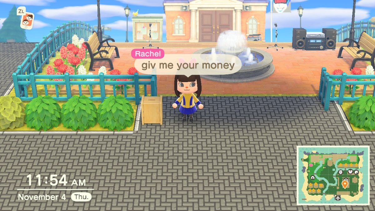 Queenscene_2's tweet photo. still not sure how to use the donation box but this is probably the solution #AnimalCrossing #ACNH #NintendoSwitch https://t.co/yRu57EfKFu