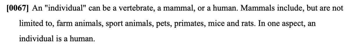 In some embodiments, one skilled in the art of inter alia patent review may be unfazed by such a paragraph, unless said individual is in one, or more than one, aspect a human. #patents