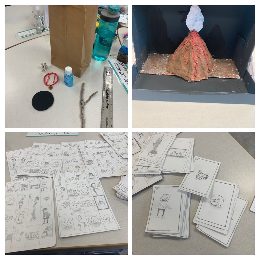 Next, the kids worked hard the whole month of October on their first book reports 📚. They all did such an amazing job! Had to get up in front of the class to present and everything’ so proud of them! I still need to play the homemade Lotería game! @proud4ardmore