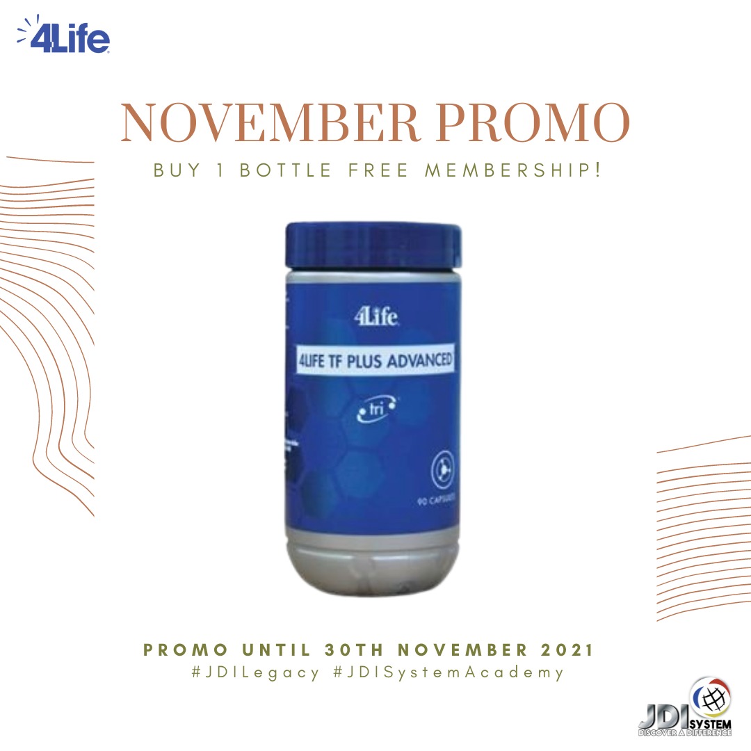 ShopTransfer's tweet photo. NOVEMBER PROMO DEAL !

Buy 1 bottle Transfer Factor Plus advance and get FREE Membership 

Promo valid until 30th November 2021

Follow this step ⤵️

Step 1
 
Register free account to this link https://t.co/lNJx6x1s2S https://t.co/HLNqt4lPr7