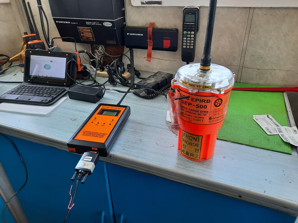 jason_phils's tweet photo. Annual Test of Samyung EPIRB SEP-500👍✅

📌 We also do checkup and repair services for your Marine Equipments!

📌 For orders of supplies or service inquiries message us on Facebook or you can email us at jasonelectronicsphil@gmail.com https://t.co/Gr6LDmMSB0