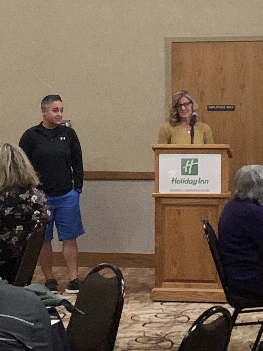 SHAPE_SD's tweet photo. Congratulations @KimKuefler on not only an amazing #shapesd21 convention but on being the high school TOY! https://t.co/MPgGpwlEzc