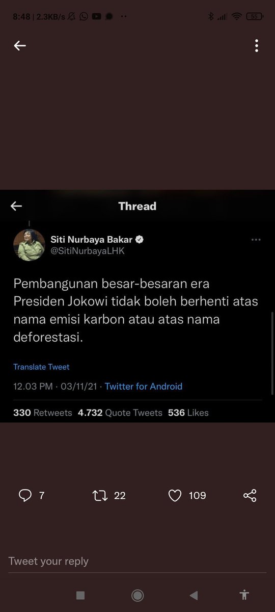 alexferry's tweet photo. @mkusumawijaya lucu nie menteri Lingkungan Hidup Kehutanan tapi watak nya menteri Pekerjaan Umum yg anti hidup &amp; anti hutan, plus penasehat pesinden https://t.co/sc8w2VbzYj