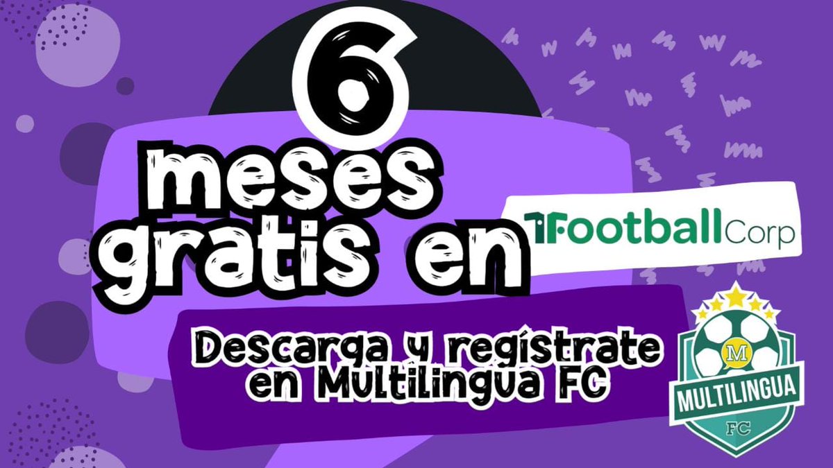 MultilinguaFC's tweet photo. ¡Descarga y regístrate durante estos días de noviembre en #MultilinguaFC y obtén 6 meses de regalo en https://t.co/GEIMlqkcnb para presumir tu colección de jerseys en tu museo virtual! 👕
@footballcorp_es https://t.co/Stj8oqIReO