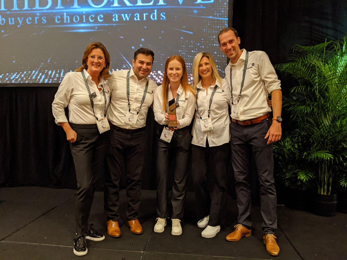EXHIBITOR's tweet photo. Congratulations to #Aluvision for taking home a pair of Buyers Choice Awards🏆from #EXHIBITORLIVE! #ImGoingLive
Check out all the winners: https://t.co/1RizUXAQ4K
#eventprofs #tradeshows #b2bmarketing #exhibits #exhibitdesign https://t.co/ILoAHFFLbZ