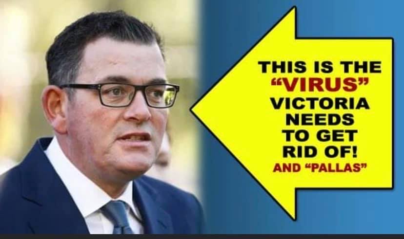 LT_Aust's tweet photo. 2022 will be the year we remove this #Labor Virus.
#sackdanandrews #SuckItDan #BranchStacker #PCRfraud #CrimesAgainstHumanity #springst #auspol #LyingBastard https://t.co/e6Gf7ahfC6