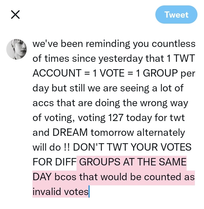 jwsnoops's tweet photo. just to remind everyone bcos i've seen a lot of accs still doing the wrong way of voting https://t.co/11xrmBIjfD