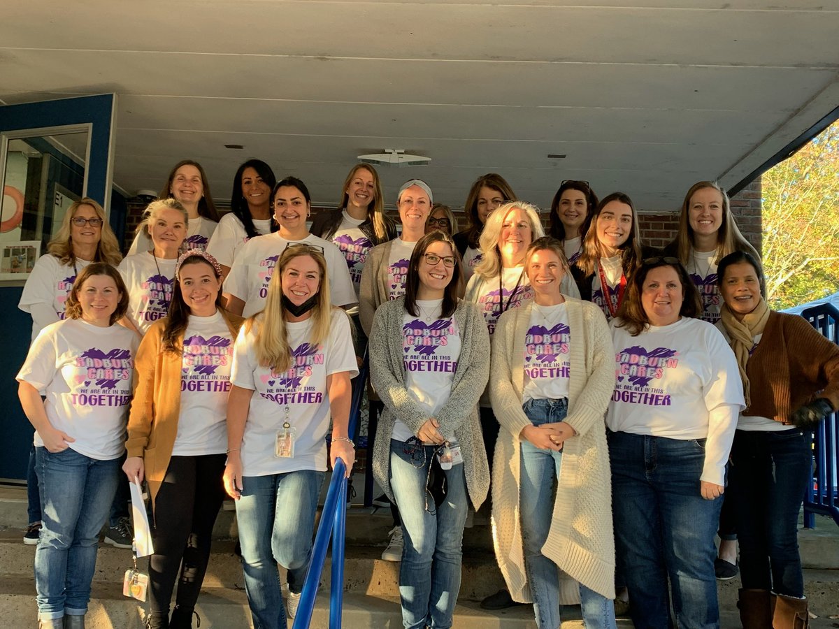 RadburnSchool's tweet photo. Radburn staff band together for student, Lucy Macaluso, to raise money for the family as she undergoes treatment for cancer. #Love4Lucy #RadburnRocks https://t.co/YN79TWs5ID