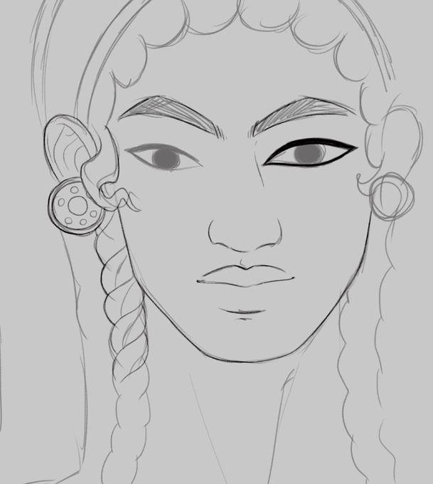 Gonna draw so many braids tbh 👀 