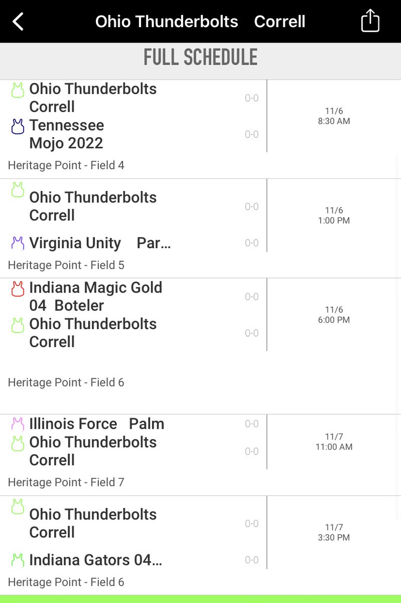 Excited to be playing with my Shepherd HS teammate <a href="/AbbyRobinson09/">Abby Robinson</a> and the 18U <a href="/OHThunderbolts/">Thunderbolts - Correll</a> this week at Scenic City in Dalton, Georgia! Competition should be great!

<a href="/JoeAbraham1010/">Joe Abraham</a> @amberb06 <a href="/Paige_McMenemy/">Paige McMenemy</a> <a href="/SVSU_Softball/">Cardinal Softball</a> <a href="/GVSUSoftball/">GVSU Softball</a>