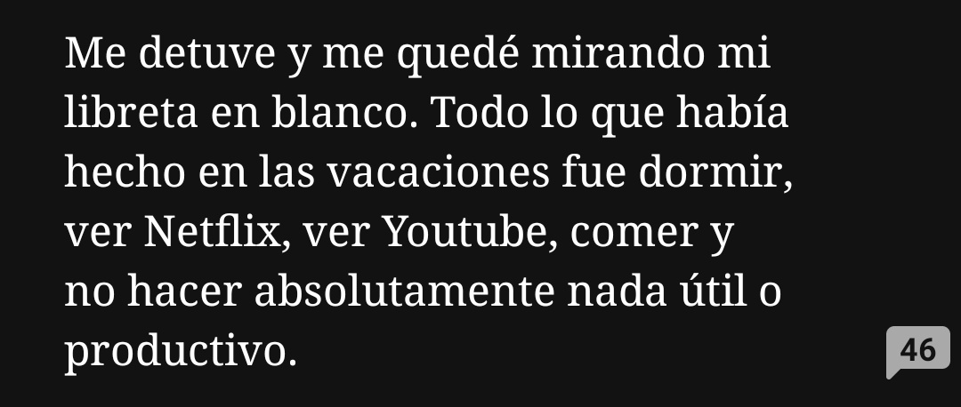 El párrafo que más me representa de Mi Vida, Mi Obra sjsjsjs

#Wattpad #recomendacioneswattpad
#historiaswattpad