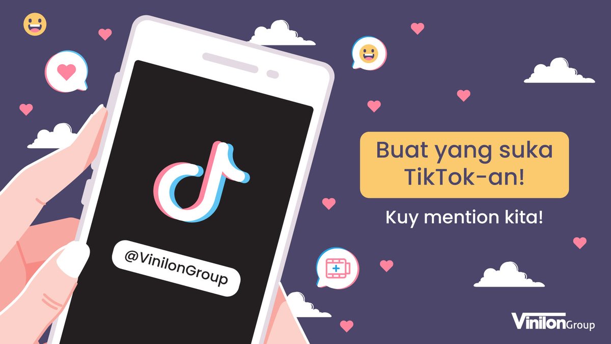 vinilon_group's tweet photo. Sobat Vini... follow Tiktok Vinilon yuk!!

#vinilongroup #vinilon #sistemperpipaan #pilihanterbaik #kuatdanlentur #dariindonesiauntukindonesia #plumbing #pipapvc #pipa #tiktok https://t.co/vjolkxvy4s