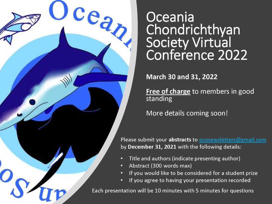 🚨🚨Conference Announcement🚨🚨
 
We are pleased to announce that OCS will be holding a virtual conference in 2022!!!

🗓️ Dates: 𝟯𝟬𝘁𝗵 &amp; 𝟯𝟭𝘀𝘁 𝗠𝗮𝗿𝗰𝗵 𝟮𝟬𝟮𝟮 

📰Abstracts due by 𝟯𝟭𝘀𝘁 𝗗𝗲𝗰𝗲𝗺𝗯𝗲𝗿 𝟮𝟬𝟮𝟭

See below for more details⬇️