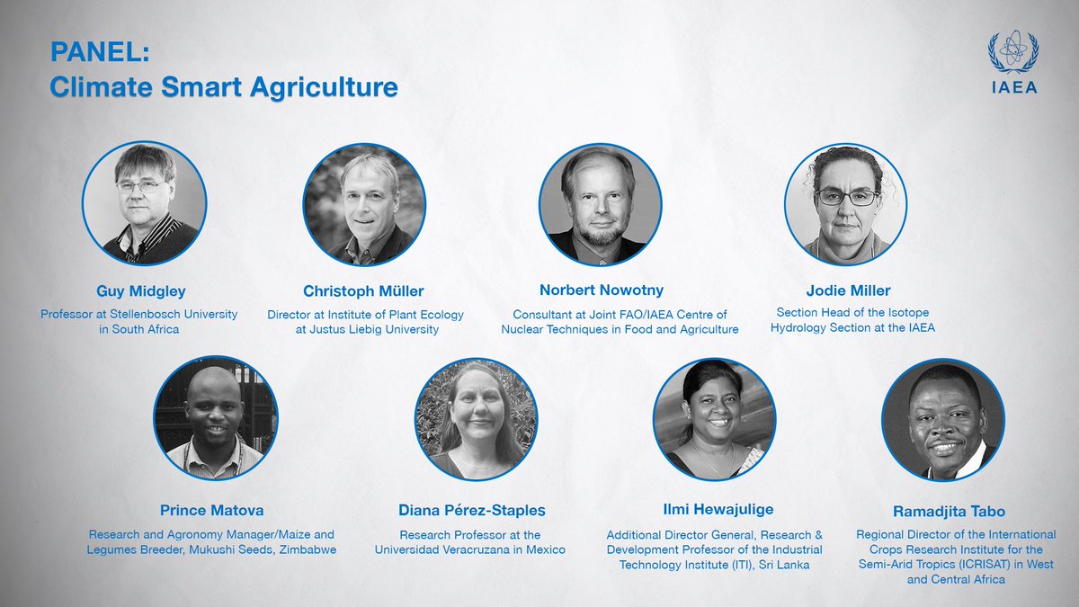 COP26, The contribution of nuclear technologies to climate change mitigation. Glasgow, Saturday 6 Nov afternoon. iaea.org/topics/climate…