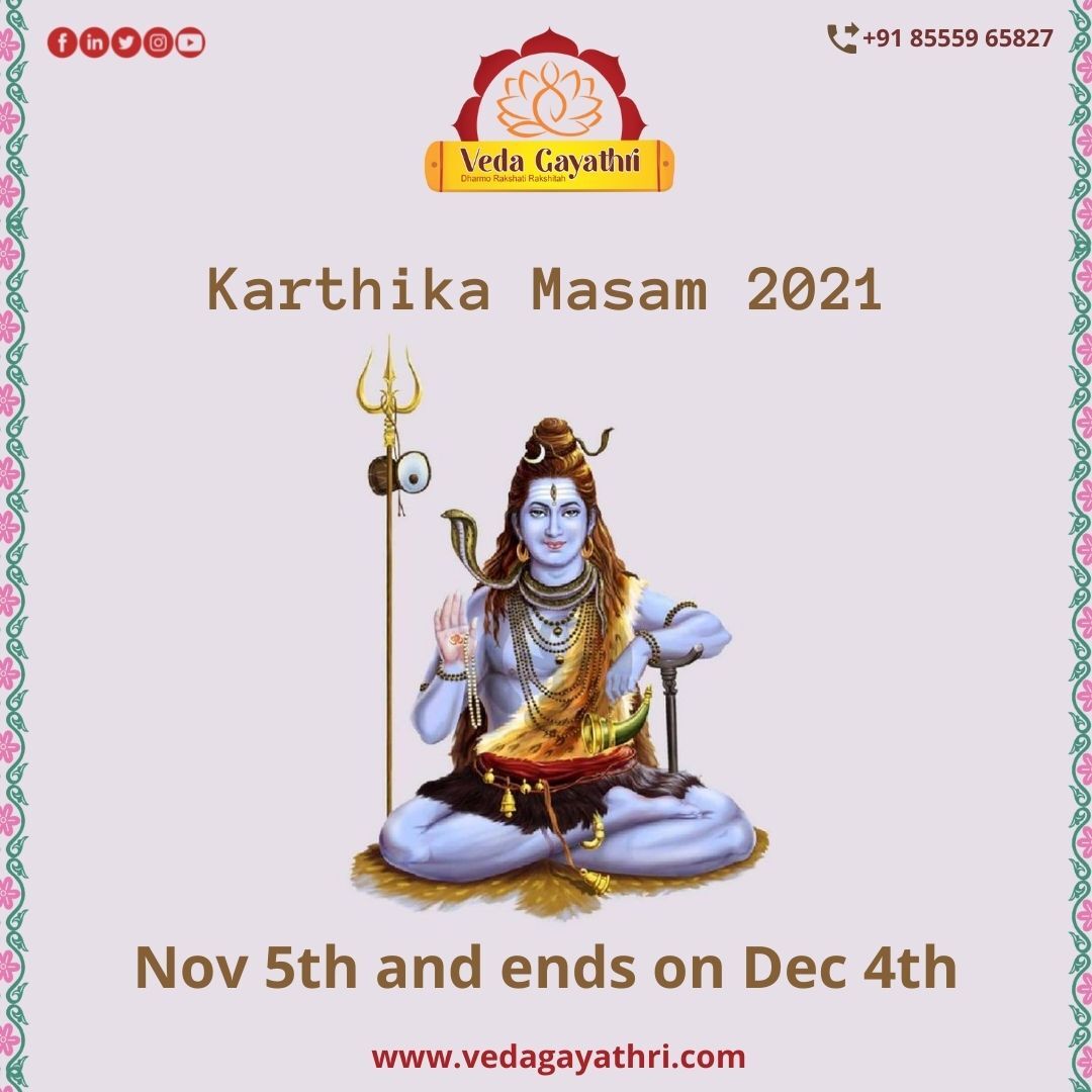 #KarthikaMasam Starts  Nov 5th and ends on Dec 4th

#KarthikaPournami  #RudrabhishekamPooja #KartikaPournami #KartikPurnima #RudraHavan #Lingarchana #Kedareswaravratpuja  #SatyanarayanaVratPuja #MahaRudrabhisheka #RudrabhishekamHomam #MahalingaArchanaPooja #VedaGayathri #Pandit