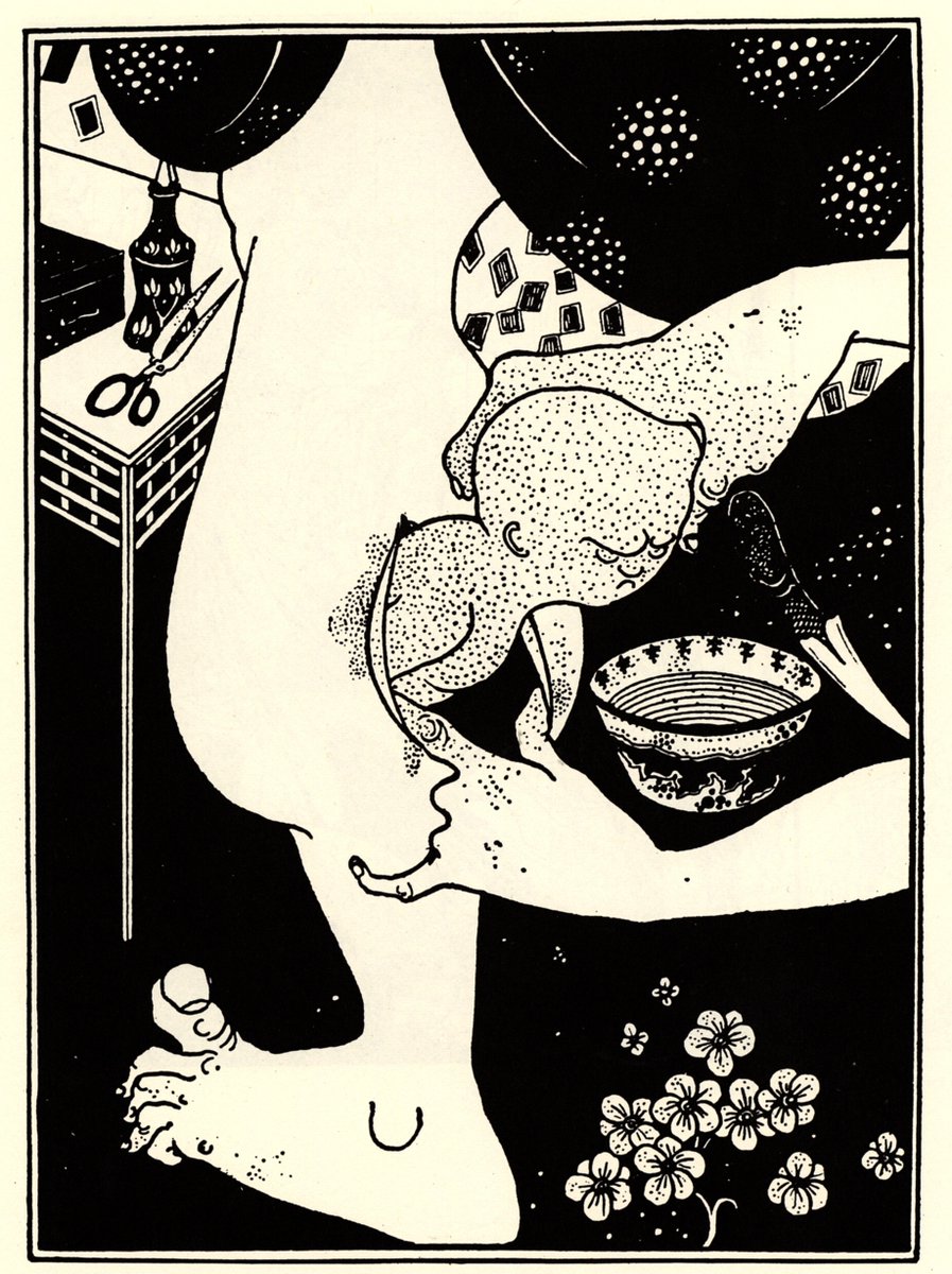 Aubrey Beardsley tweet media