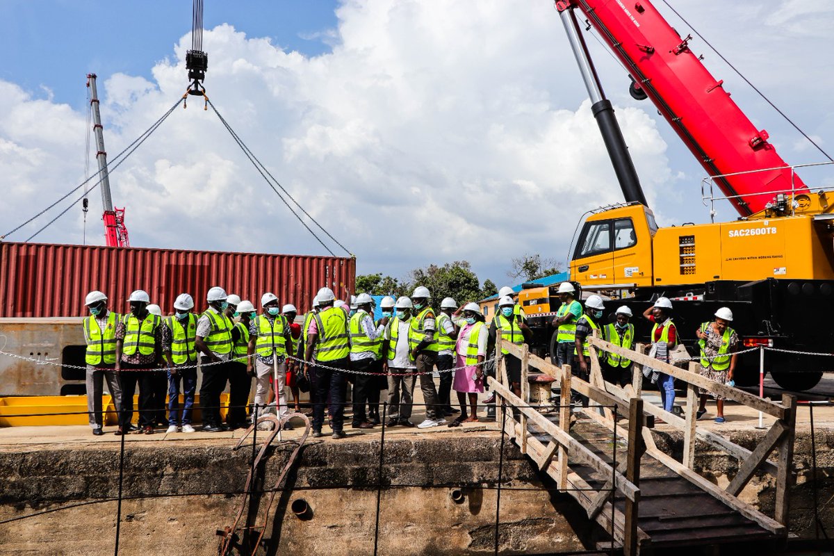KenyaShipyards's tweet photo. Kenya Institute of Supply Management had a tour of Kisumu Shipyard on 04 Nov 21 to familiarise themselves with activities around ship building. KSL continues to partner with training institutions for skills acquisition and further offer job opportunities to qualified graduates. https://t.co/1KCOU4DOY1