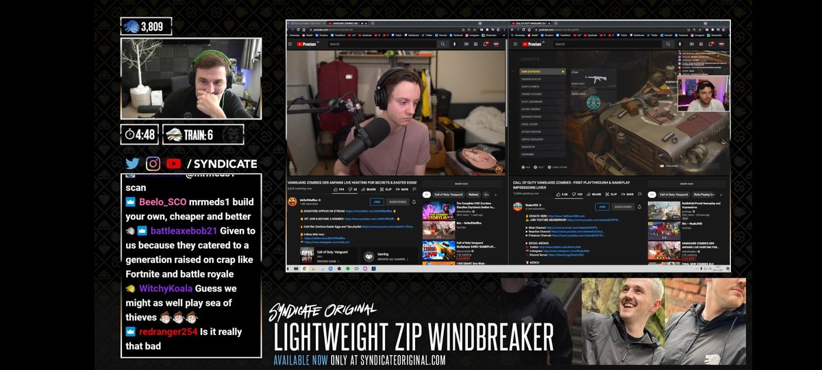 <a href="/Treyarch/">Treyarch</a> Bro how do you expect us to play when the guns render useless past round 15? Heres A Rare Pic of all the unhappy streamers after one run