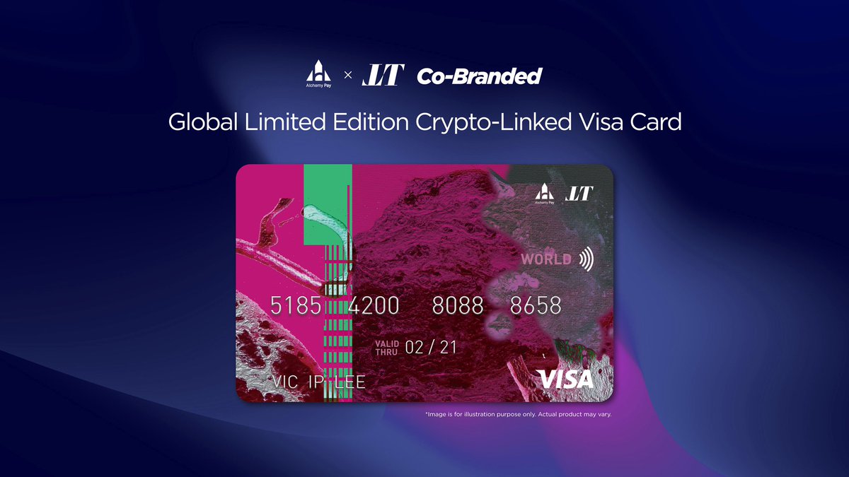 Song11Ting's tweet photo. The collectors who show my<Non Fungible Hearbeat> NFT painting on a VISA card , will have the access to airport VIP lounges all over the world meanwhile buying luxury with discounts. Sounds cool right? Thx @AlchemyPay and @Dora_linyuting  #cryptoart #NFTCommunity #NFTcollection https://t.co/brxDSX0WpB