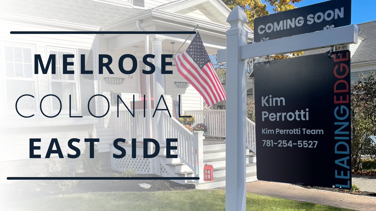 🎉 We're super excited about this Melrose Colonial! 

☎️ Don't want to wait to find out more information? Just give us a call!

#melrose #homesellers #homebuyers #comingsoon #realestate  #realtors #kimperrottiteam #KPT #leadingedge #wemakeiteasyforyou