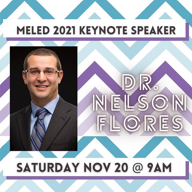 ICYMI: Dr. @nelsonlflores is a keynote speaker at #meled2021!! Registration is open now!  minnetesol.org/fall-conference