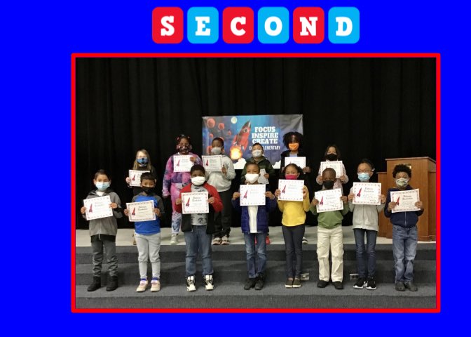 DabneyElem's tweet photo. Dabney recognized their First Quarter Rocketeers today. We are so proud  of all of you. https://t.co/jRMeLONuri