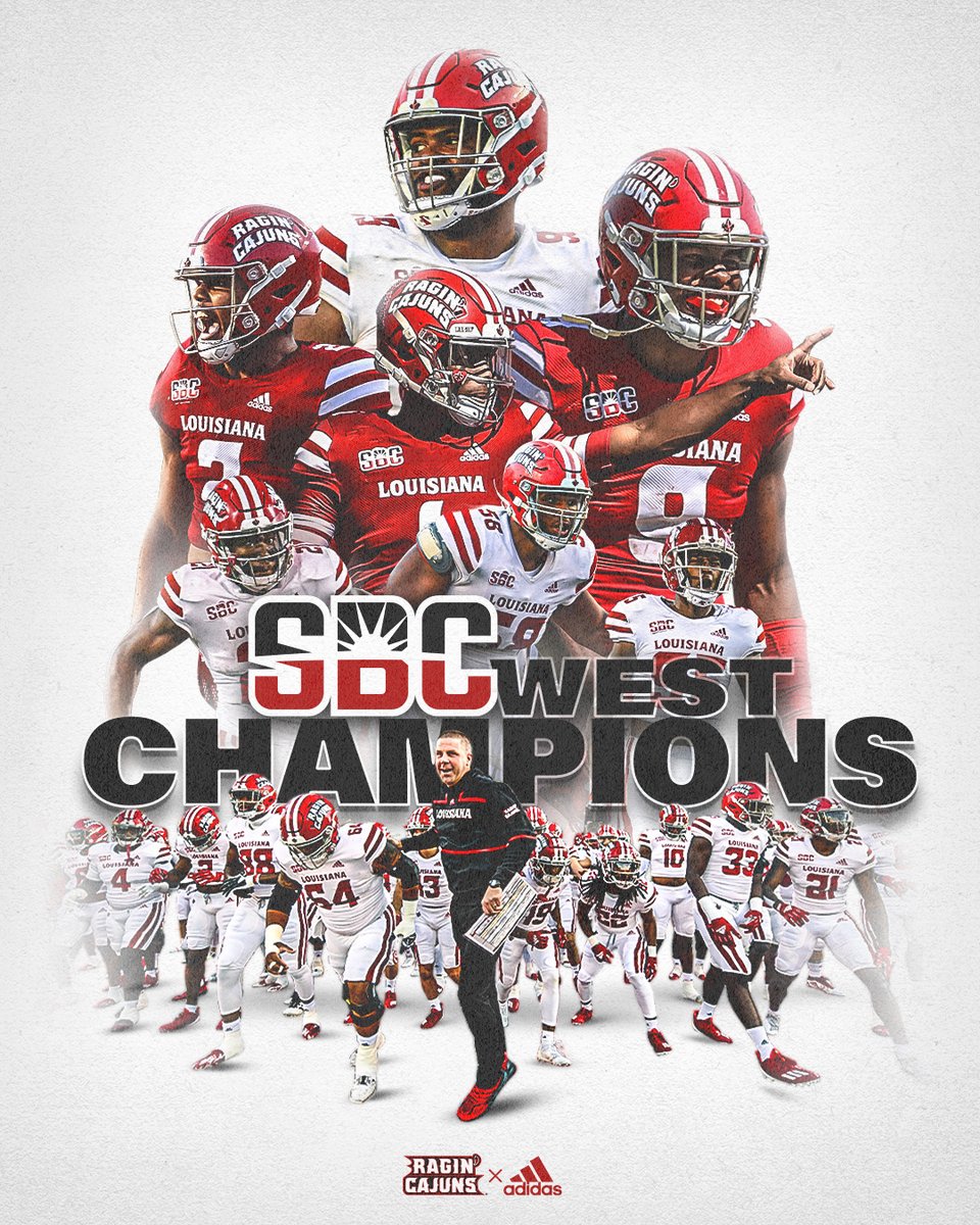 Louisiana Ragin’ Cajuns® Football (@ragincajunsfb) on Twitter photo 🏆 Best in the WWWWest!
#cULture | #GeauxCajuns 🏆 Best in the WWWWest!
#cULture | #GeauxCajuns