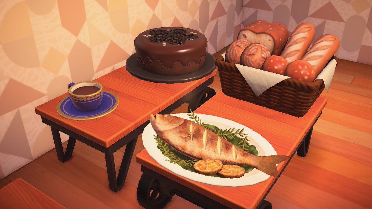 rubyrosedoodle's tweet photo. not art but i love cooking in #AnimalCrossingNewHorizons #ACNH #NintendoSwitch 🍽 https://t.co/qTiNP7iJJm
