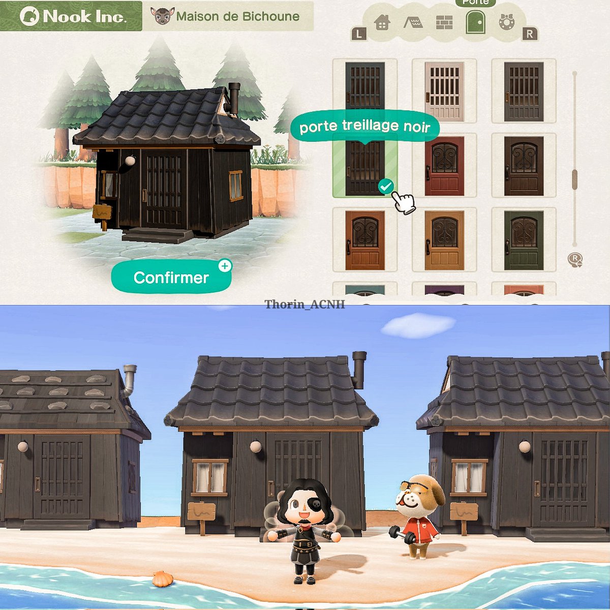 Thorin_ACNH's tweet photo. With the new DLC we can change the exterior and interior of the villager's houses on our island !!!!! https://t.co/3A5AraE82H