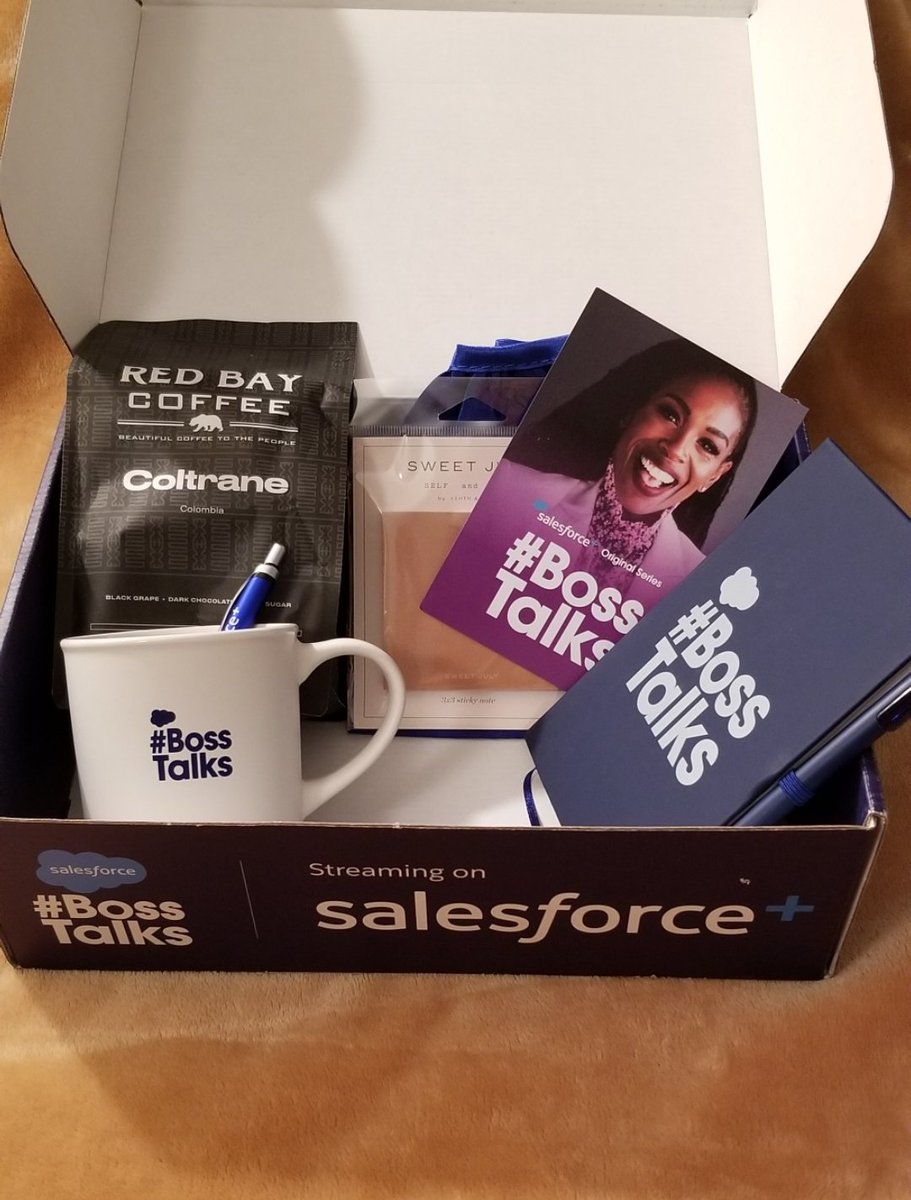 betyalen's tweet photo. @salesforce Thank you so much for my awesome goodies, this was so nice to receive. My superpower is helping others 💞. #bosstalks https://t.co/UWiWnOJxSX