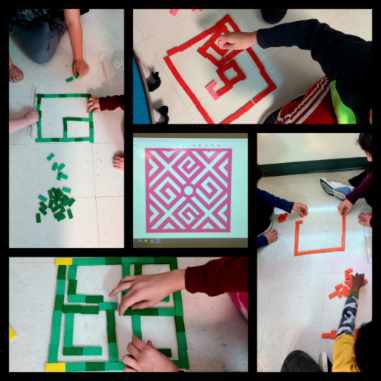 MsKlath's tweet photo. “Try your best to mimic this pattern,” I said as I passed out coloured domino blocks. Then I sat back and watched problem solving and hands on learning unfold. Skills/VIP #SVIPIT students made me watch in wonder today. @DrClarkSchool #fmpsd #mathisfun #teachingmatters https://t.co/IB0zCIYdvD