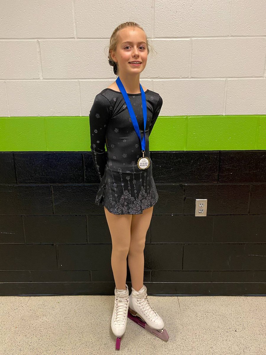 BGSkatingClub's tweet photo. We had two BGSC members compete in the Eastern Great Lakes Regional Competition this past Tuesday. Tanna Wilson and Ava Pepper both placed first in their competition group. Congratulations skaters! What a great job! 🥇⛸️ https://t.co/ABFqM0xZAQ