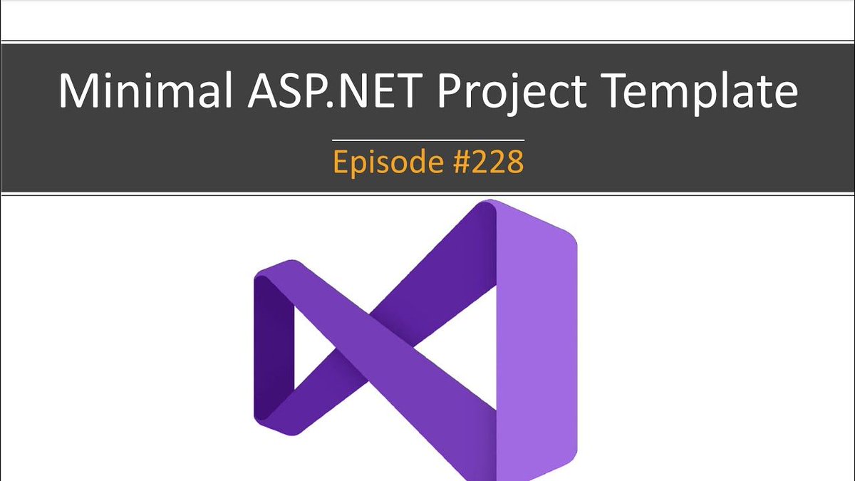 ParticularSW's tweet photo. Where'd everything go? ASP.​NET Monsters take a look at the new minimal project templates in .NET 6 and Visual Studio 2022. https://t.co/cR5MjuTh6T https://t.co/42jzbLljLO