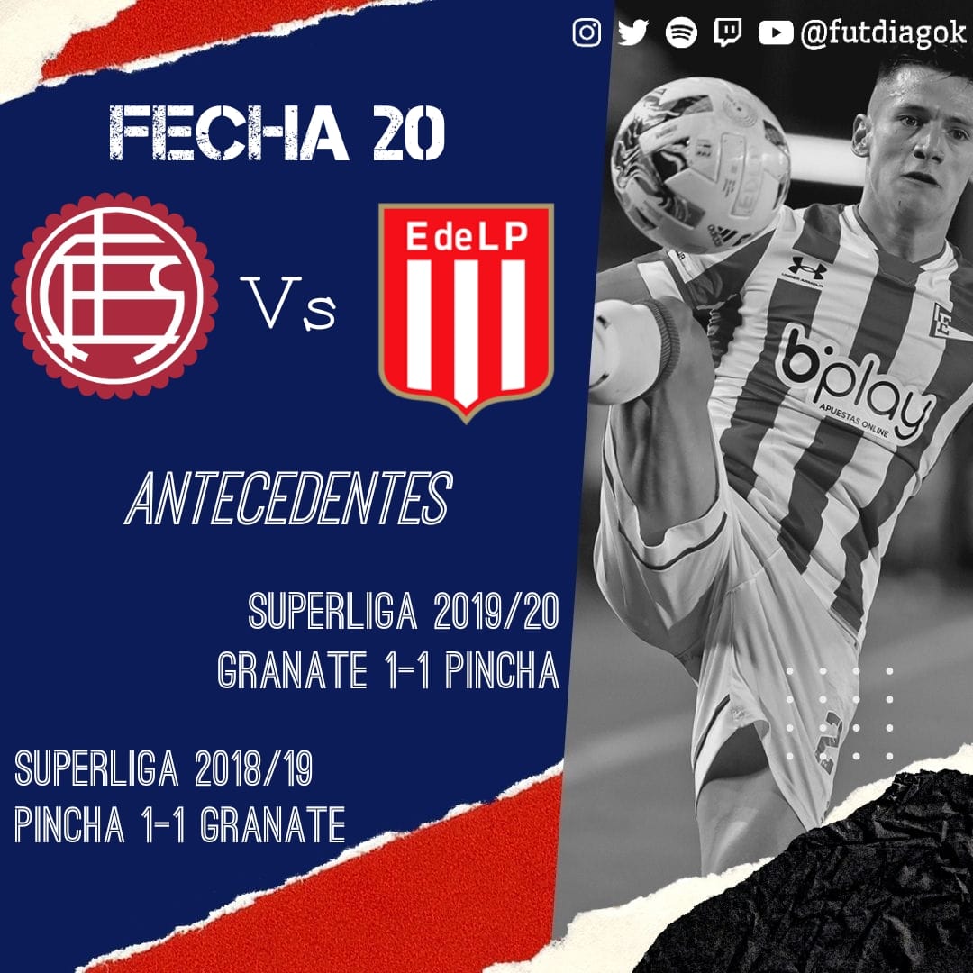 futdiagok's tweet photo. #EDLP 🦁 ¡JUEGA EL PINCHA!
#Estudiantes visita a #Lanús por la fecha 20 del torneo de la #LigaProfesional.

⏰ 21:15
🏟️ Néstor Díaz Pérez 
👤 Patricio Loustau
📺 TNT Sports https://t.co/xewQ2DOT0P