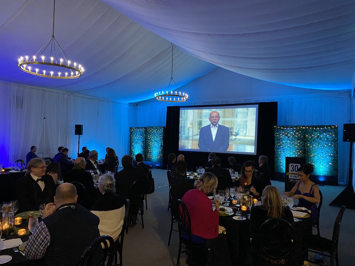 .<a href="/ArvindKrishna/">Arvind Krishna</a> “IBM was fined for painting #Linux on the streets for San Francisco.”We remain proud of our support for innovation, and we remain committed to #OpenSource and community collaboration. <a href="/IBMDeveloper/">IBM Developer</a>