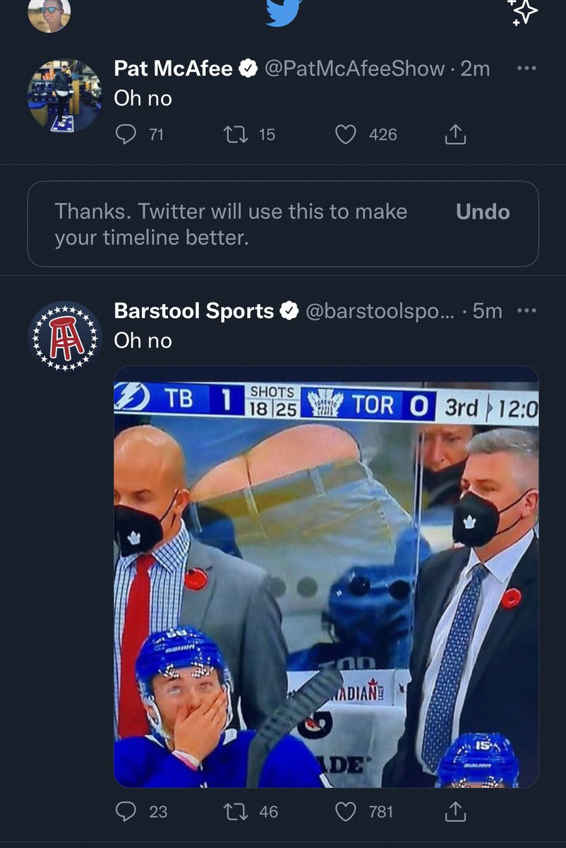 closeshavebarty's tweet photo. Oh no @PatMcAfeeShow https://t.co/Wl9dSQKVLM