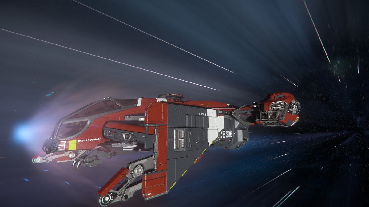 k3lly_Gaming's tweet photo. Had some fun a few days back on #StarCitizen with the Drake Cutlass Red, which is a Rescue craft. The #StantonSystem is just incredible and to think about going to Pyro in the future is so appealing. Thanks @SurfinPog and @Glaubt8 for the fun. https://t.co/HBFWdcqxvh
