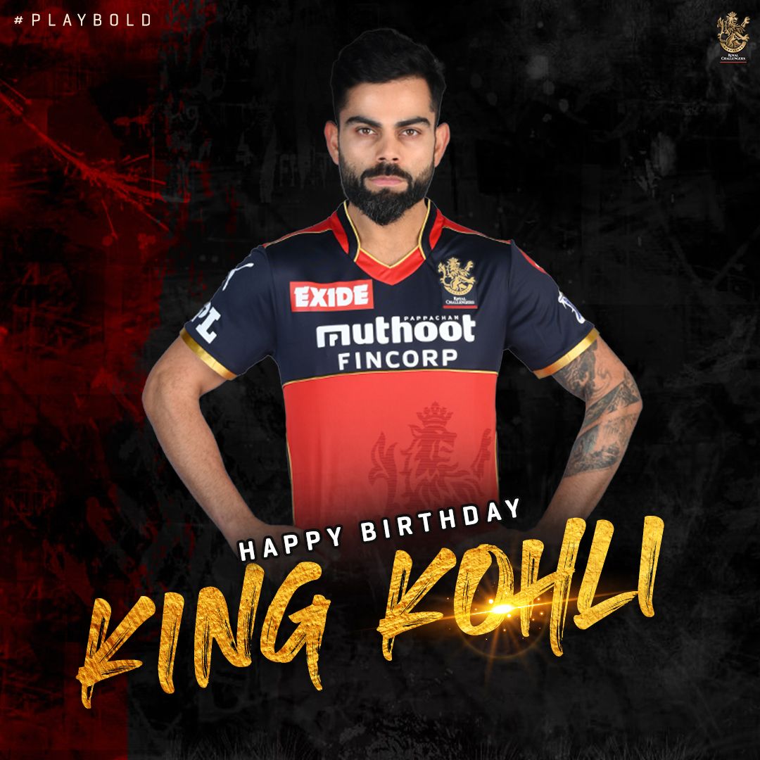armehetre1's tweet photo. Happy Birthday @imVkohli https://t.co/PWgFxH5N7m