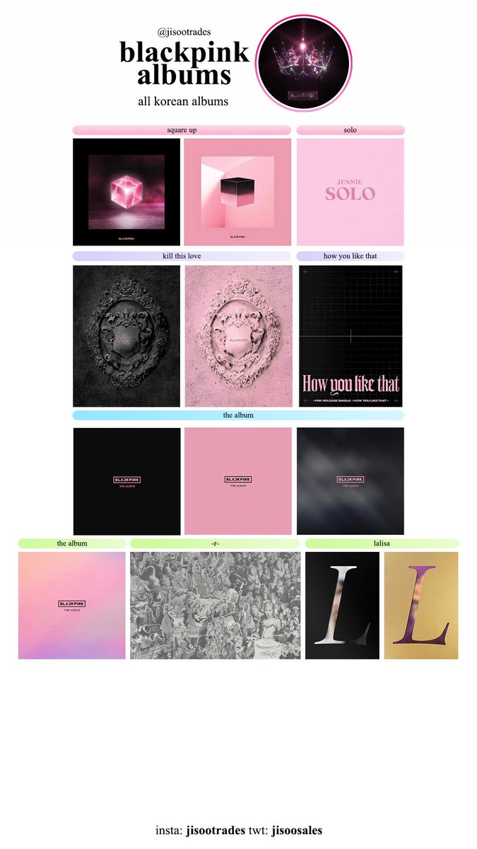 jisoosales's tweet photo. 𓂋 blackpink album templates + more 𓂋

#blackpink #blackpinktemplates #jisoo #jennie #rosé #lisa blackpink templates #블랙핑크 #포카  블랙핑크 포카  리사 포토카드 ปราณปรียา มโบาล 김제니 김지수 박채영 리사 https://t.co/E6bIZDYLPW