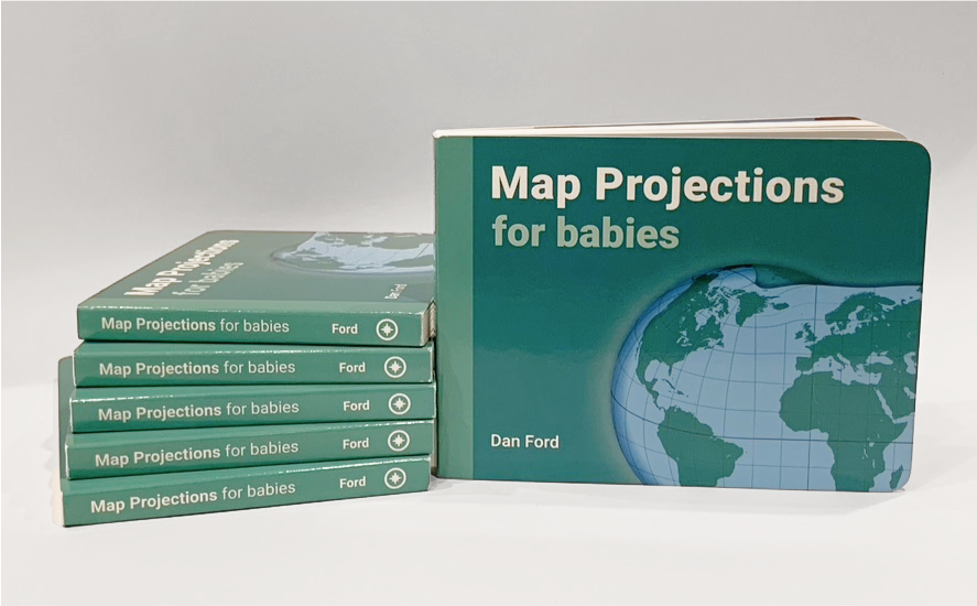 Are you running a #GISDay2021 event? Need a prize or raffle item? For the next week we're offering a 20% discount on the purchase of 5 or more Map Projections for Babies board books (= buy 4, get 1 free) with the code GISDAY2021.

buff.ly/3CMPcMX

#GIS #maps #GISday