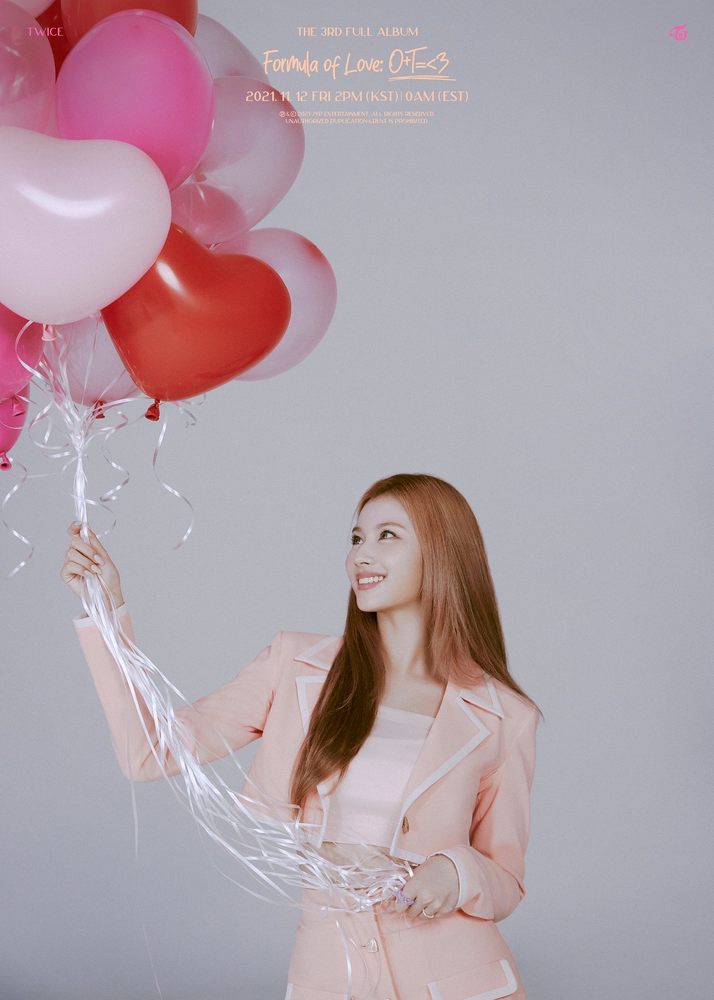 Twice Twice 3rd Full Album Formula Of Love O T Lt 3 Full Of Love Ver Sana Title Scientist Release On 21 11 12 Fri 2pm Kst 0am Est Formula Of Love O T Lt 3 Pre Save