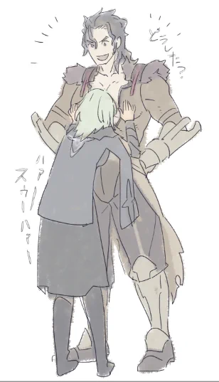 バル兄の胸筋に慰められたい図です 
