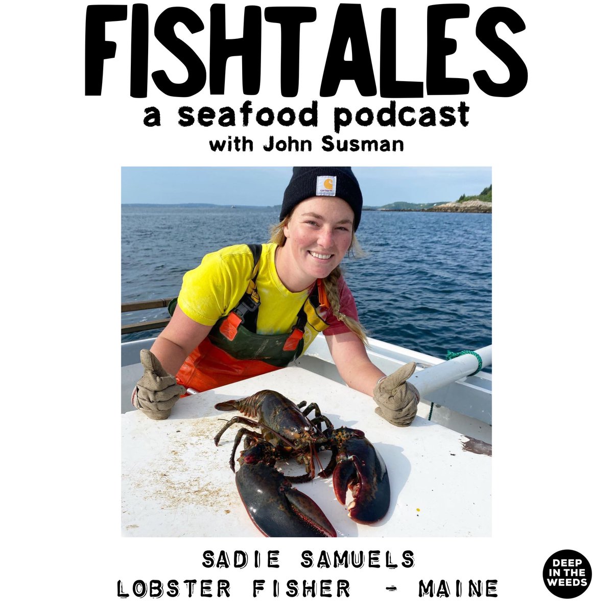 Sadie Samuels is a woman on a mission – to make the world love the lobsters she catches as much as she does. As a young, progressive and fiercely devoted fisherman, she is as impressive as she is an inspiration.
LISTEN 👇👇👇
linktr.ee/FishtalesPodca…
