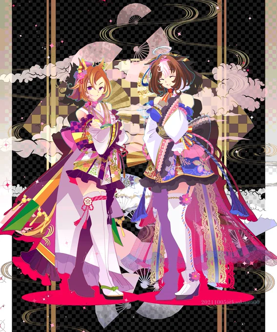 ありがとうCM😭🙏
世紀末組の駿大祭が見たい!🐎
#ウマ娘  #ウマ娘プリティーダービー
#テイエムオペラオー #メイショウドトウ 